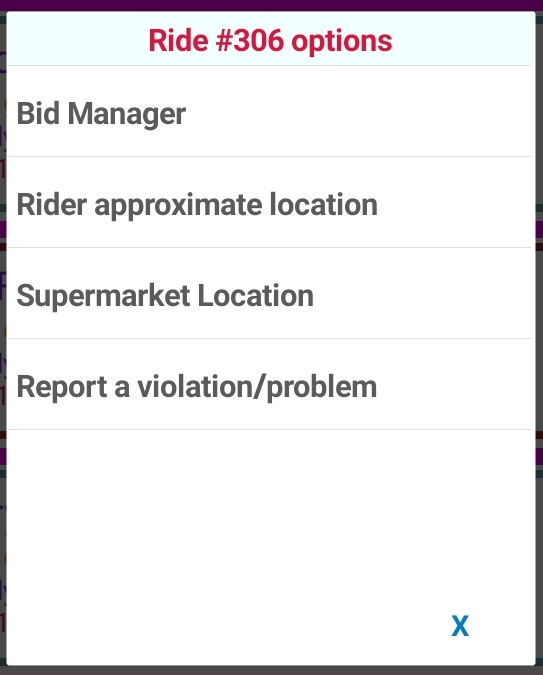 ride management